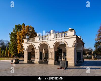 Tombeau du Soldat inconnu, Varsovie, voïvodie de Masovie, Pologne, Europe Banque D'Images