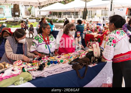 Marché, Calderon, Quito, Pichincha, Équateur, Amérique du Sud Banque D'Images