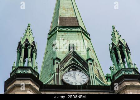 Trois-Rivière, Canada - juillet 15 2023 : Cathédrale de l'Assomption de trois-Rivières Banque D'Images