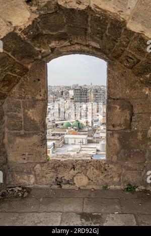 Citadelle de Tripoli (Citadelle de Raymond de Saint-Gilles), Tripoli, Liban Banque D'Images