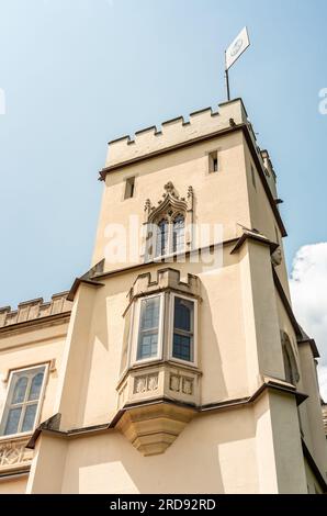 Le Castello dal Pozzo, station historique sur le lac majeur, situé dans le village de Oleggio Castello, Verbania, Italie Banque D'Images