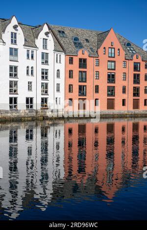 Alesund, Norvège Banque D'Images