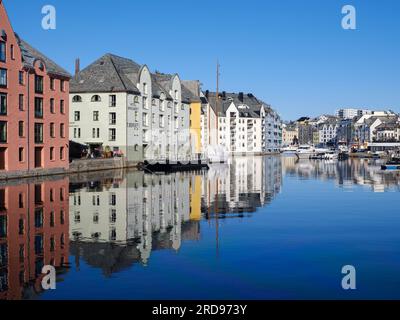 Alesund, Norvège Banque D'Images