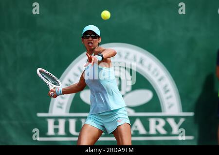 Budapest, Hongrie centrale, Hongrie. 19 juillet 2023. ASTRA SHARMA d'Australie en action pendant le GRAND PRIX DE HONGRIE - Budapest - Womens tennis, WTA250 (crédit image : © Mathias Schulz/ZUMA Press Wire) USAGE ÉDITORIAL SEULEMENT! Non destiné à UN USAGE commercial ! Banque D'Images