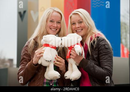 Janin und Maren Hammerschmidt Biathlon Banque D'Images