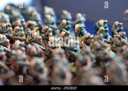 Jeu de figurines d'action, figurine miniature Warhammer 40 000 Banque D'Images