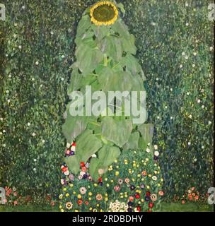 Tournesol, huile sur toile, 1907 / 1908. Créateur : Gustav Klimt, Vienne 1862 - 1918 Vienne Banque D'Images