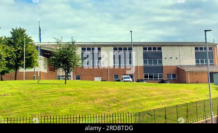 St Thomas Aquinas RC Secondary School112 Mitre Rd, Glasgow G14 9PP Banque D'Images