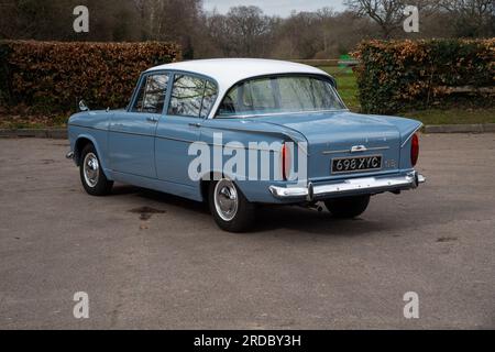 1964 Hillman Super Minx voiture familiale Britsh classique du groupe Rootes Banque D'Images