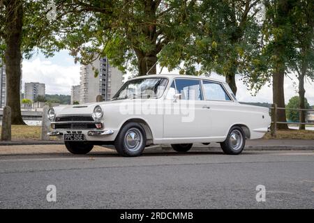 Ford Cortina GT 1967 Mk1 2 portes Banque D'Images