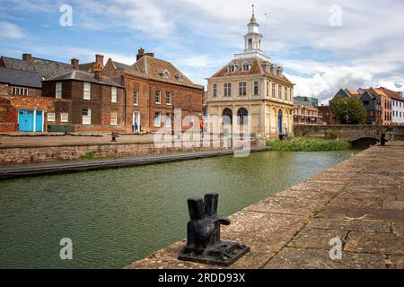 Vue générale de la douane, Purfleet Quay, Kings Lynn, Norfolk en Angleterre le dimanche 16 juillet 2023. (Photo : Mark Fletcher | MI News) Banque D'Images