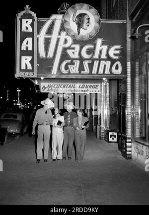 Main Street, Las Vegas, Nevada, États-Unis, Arthur Rothstein, ÉTATS-UNIS Farm Security Administration, mars 1940 Banque D'Images