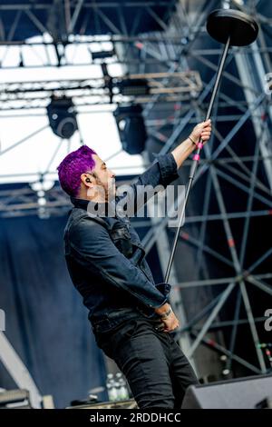 Italie 01 juin 2023 Zebrahead en concert au Slam Dunk Italy Festival Bellaria-Igea Marina © Andrea Ripamonti / Alamy Banque D'Images