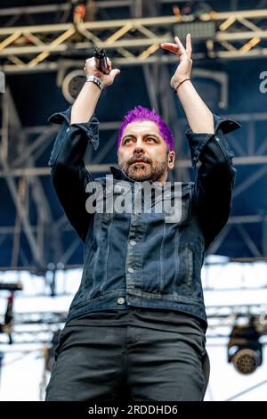 Italie 01 juin 2023 Zebrahead en concert au Slam Dunk Italy Festival Bellaria-Igea Marina © Andrea Ripamonti / Alamy Banque D'Images