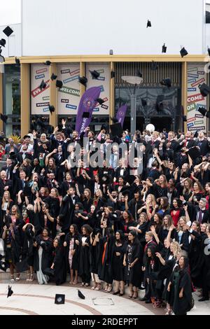 Journée de remise des diplômes de l'Université de Warwick. Banque D'Images