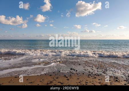 Avdimou plage Banque D'Images