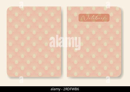 Housse pour ordinateur portable avec illustration de soleil et de lune de couleur neutre Illustration de Vecteur