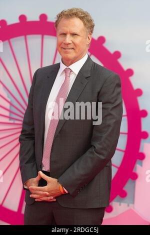 Londres, Royaume-Uni. 12 juillet 2023. Will Ferrell assiste à la première européenne « Barbie » au Cineworld, Leicester Square à Londres, en Angleterre. Crédit : S.A.M./Alamy Live News Banque D'Images