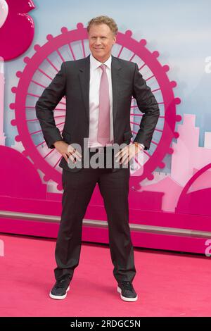 Londres, Royaume-Uni. 12 juillet 2023. Will Ferrell assiste à la première européenne « Barbie » au Cineworld, Leicester Square à Londres, en Angleterre. Crédit : S.A.M./Alamy Live News Banque D'Images