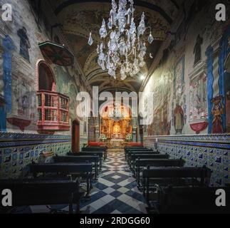 Los Remedios Sanctuary Interior - Olvera, Andalousie, Espagne Banque D'Images