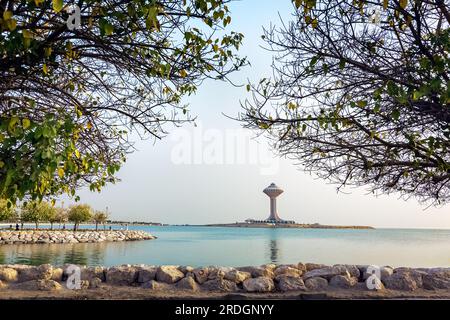 Khobar Corniche pendant la journée, province de l'est, Al Khobar, Arabie Saoudite. Banque D'Images