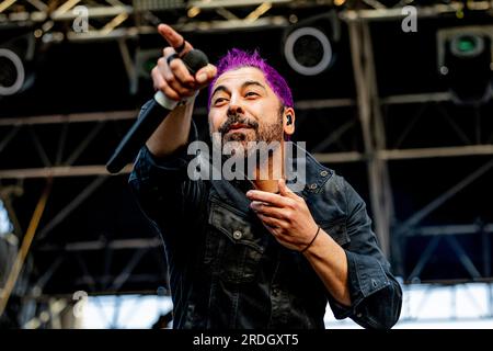 Bellaria Igea Marina, Italie. 01 juin 2023. Zebrahead en concert à Slamdunk Italie 2023 - jour 1 à Bellaria-Igea Marina photo d'Andrea Ripamonti (photo d'Andrea Ripamonti/NurPhoto) crédit : NurPhoto SRL/Alamy Live News Banque D'Images