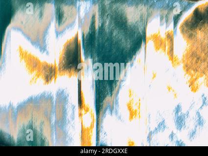 Motif abstrait coloré de distorsion de glitch de lumière Banque D'Images