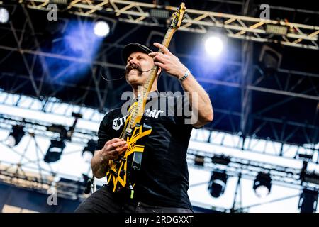 Bellaria Igea Marina, Italie. 01 juin 2023. Zebrahead en concert à Slamdunk Italie 2023 - jour 1 à Bellaria-Igea Marina photo d'Andrea Ripamonti (photo d'Andrea Ripamonti/NurPhoto) crédit : NurPhoto SRL/Alamy Live News Banque D'Images