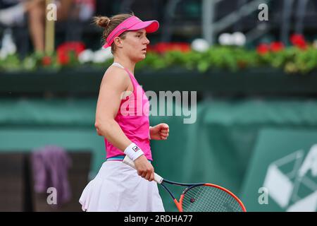 Budapest, Hongrie centrale, Hongrie. 21 juillet 2023. NADIA PODOROSKA d'Argentine en action lors du GRAND PRIX DE HONGRIE - Budapest - Womens tennis, WTA250 (crédit image : © Mathias Schulz/ZUMA Press Wire) À USAGE ÉDITORIAL SEULEMENT! Non destiné à UN USAGE commercial ! Banque D'Images