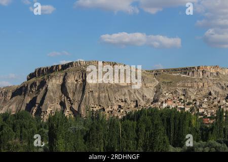 Nevsehir Turquie - juillet 2016 : Maison de la grotte en Cappadoce, ville souterraine Banque D'Images