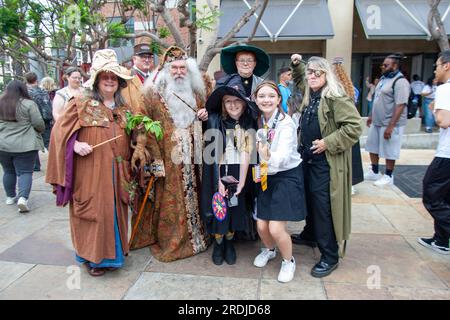 San Diego, ca. 21 juillet 2023. Ambiance au San Diego Comic con 2023 le 21 juillet 2023. Crédit : Tony forte/Media Punch/Alamy Live News Banque D'Images