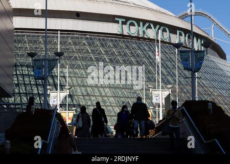 Tokyo Dome. Tokyo, Japon. Banque D'Images