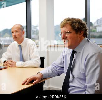 Londres, Royaume-Uni. 07 novembre 2013. Photo de Simon Wilkinson/SWpix.com 07/11/2013 - Terra Firma Capital Partners, bureaux de Guernesey et de Londres - PHOTO DE DOSSIER DE 2013 - Guy Hands, Président-directeur général de Terra Firma Capital Partners Credit : SWpix/Alamy Live News Banque D'Images