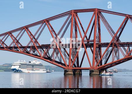 66743, 1Z79 Edimbourg à Montrose 'Royal Scotsman'. Dalmeny, Firth of Forth, ville d'Édimbourg, Écosse, Royaume-Uni. 29 mai 2023. Photographie de Richard Holme Banque D'Images