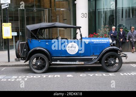 Guildhall, Londres, Royaume-Uni. 22 juillet 2023. La cérémonie de marquage des chariots 2023 a lieu au Guildhall Yard, à Londres. Crédit : Matthew Chattle/Alamy Live News Banque D'Images