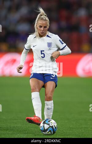 Alex Greenwood #5 d'Angleterre passe le ballon lors de la coupe du monde féminine de la FIFA 2023 Groupe D Angleterre femmes vs Haïti femmes au Suncorp Stadium, Brisbane, Australie, 22 juillet 2023 (photo de Patrick Hoelscher/News Images) Banque D'Images