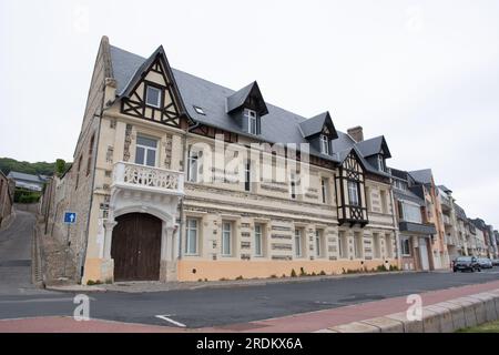 Quayside House Fécamp, France Banque D'Images