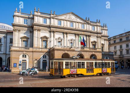 Teatro alla Scala, Milan, Lombardie, Italie Banque D'Images