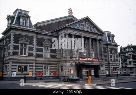 Bâtiment Concertgebouw, Amsterdam, pays-Bas. Une des salles de concert les plus belles au monde, avec le Boston Symphony Hall et le Musikverein à Vienne, en Autriche. Banque D'Images