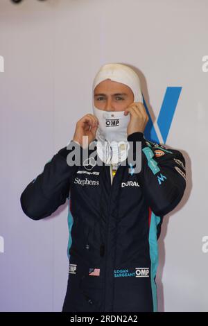 MOGYOROD, BUDAPEST, Hongrie. 22 juillet 2023. #2, Logan Sargeant, USA, Team Williams F1 FW45, moteur Mercedes, Formule 1, F1 Grand Prix - formel 1 Ungarn - formel 1 - 22. JULY2023 am Hungaroring, - Honorarpflichtiges Foto, image payante, Copyright © THILL Arthur/ATPimages (THILL Arthur/ATP/SPP) crédit : SPP Sport Press photo. /Alamy Live News Banque D'Images