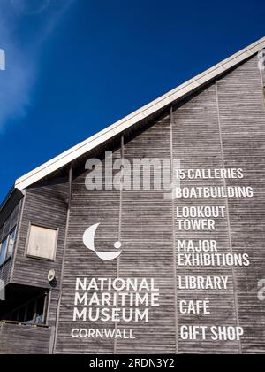 National Maritime Museum, Extra, Discovery Quay, Falmouth, Cornwall, Angleterre, Royaume-Uni, GB. Banque D'Images