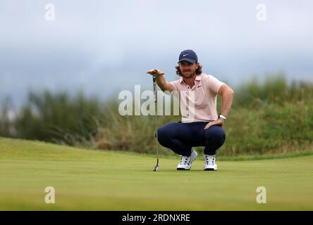 22 juillet 2023 ; Royal Liverpool Golf Club, Hoylake, Merseyside, Angleterre : l'Open Championship Round 3; Banque D'Images