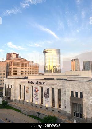 Le Frist Art Museum dans le centre-ville de Nashville, TN. Banque D'Images