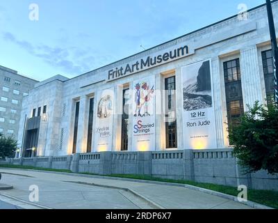 Le Frist Art Museum dans le centre-ville de Nashville, TN. Banque D'Images