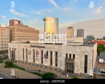 Le Frist Art Museum dans le centre-ville de Nashville, TN. Banque D'Images