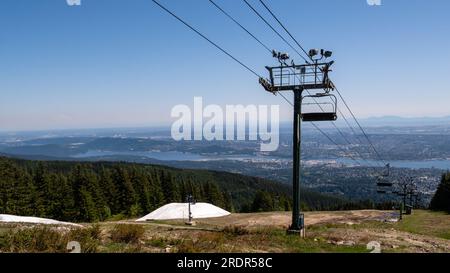 Grouse Mountain Banque D'Images