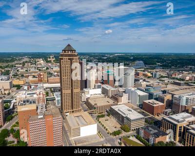 19 juillet 2020, des Moines, Iowa, USA : des Moines est la capitale de l'Iowa. Il a été incorporé le 22 septembre (1851), sous le nom de fort des Moines, qui était Banque D'Images