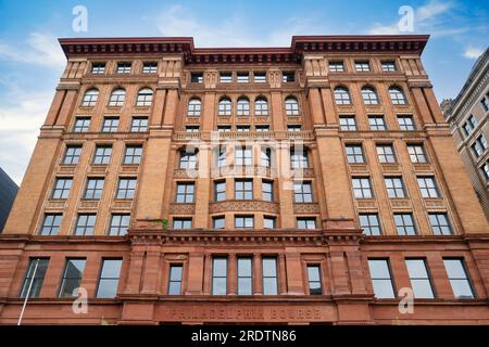 Immeuble Bourse, Philadelphie, États-Unis Banque D'Images