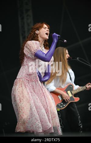 Kate Nash, au Tramlines Festival, Sheffield , Royaume-Uni , 22.07.2023 Banque D'Images