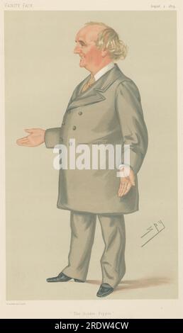 Politiciens - Vanity Fair - 'The Golden Pippin'. M. William Cunliffe Brooks. Août 2 1879 par Leslie Ward Banque D'Images